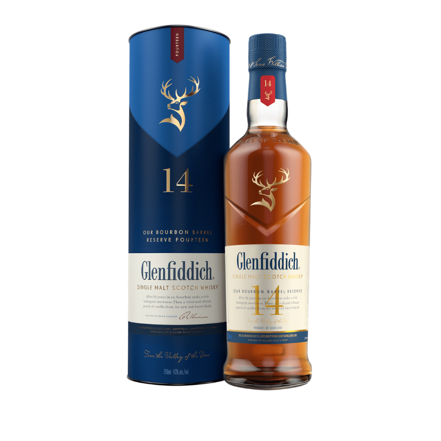 Glenfiddich 14 Year Old Bourbon Barrel Reserve