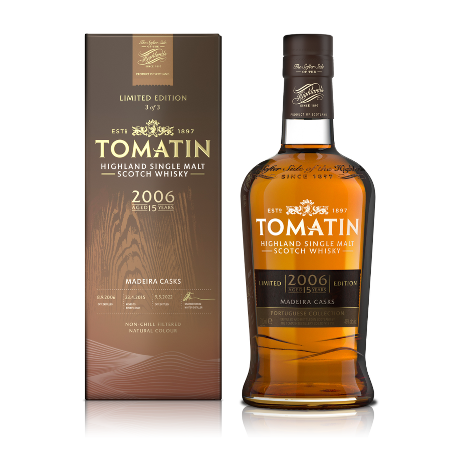 Tomatin 15 Year Old Madeira Cask Limited Edition